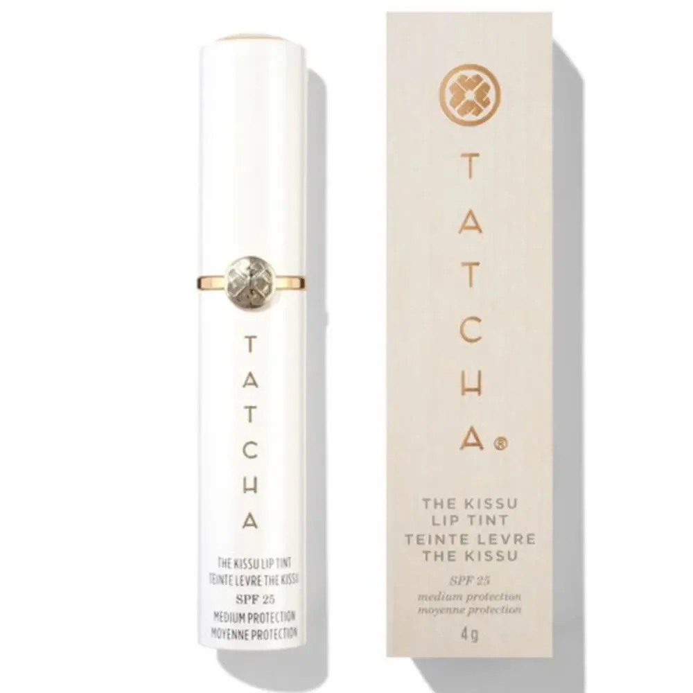 Tatcha The Kissu Lip Tint Plum Blossom SPF 25 New in Box